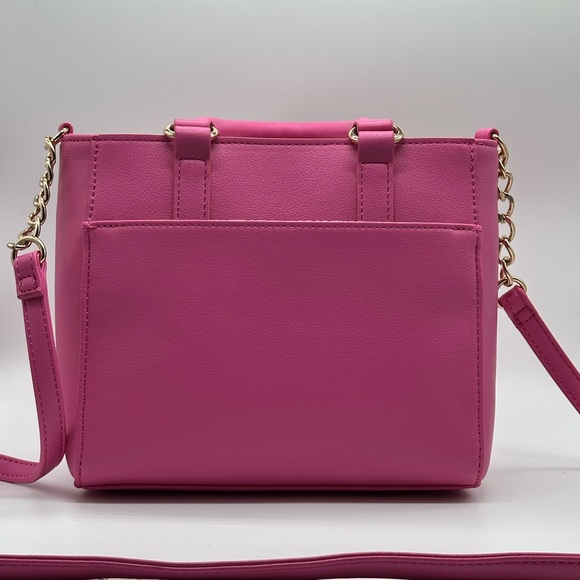 Juicy Couture Bubble Gum Pink Quilted Heart Bag - Picture 6 of 7